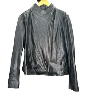Marc New York Andrew Marc Black Leather Women’s Jacket Size XXL